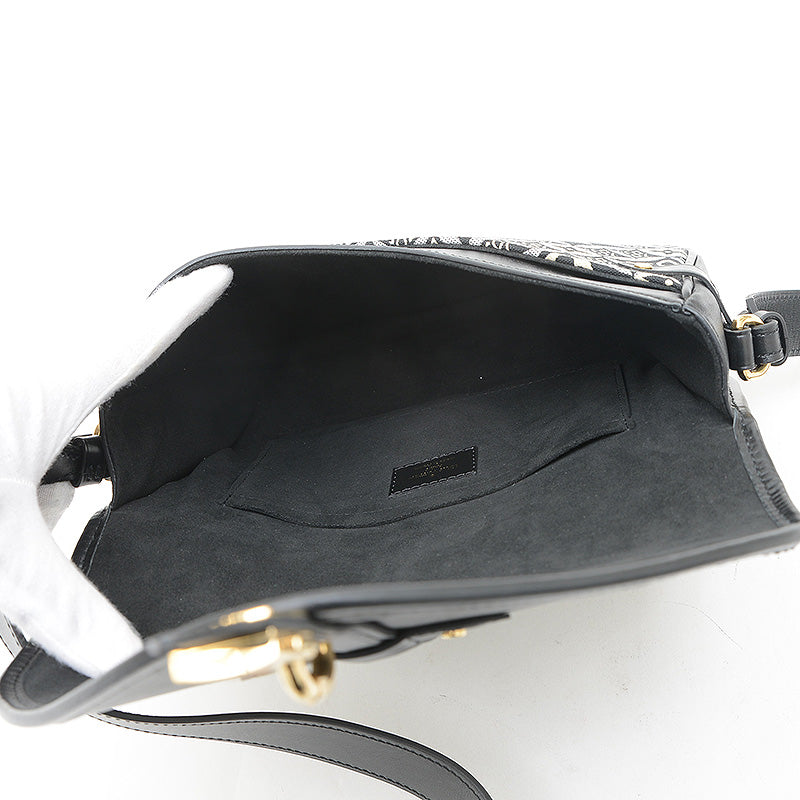 モノグラムジャガード ネオソミュールMM ショルダーバッグ ブラック M57488 ショルダーバッグ