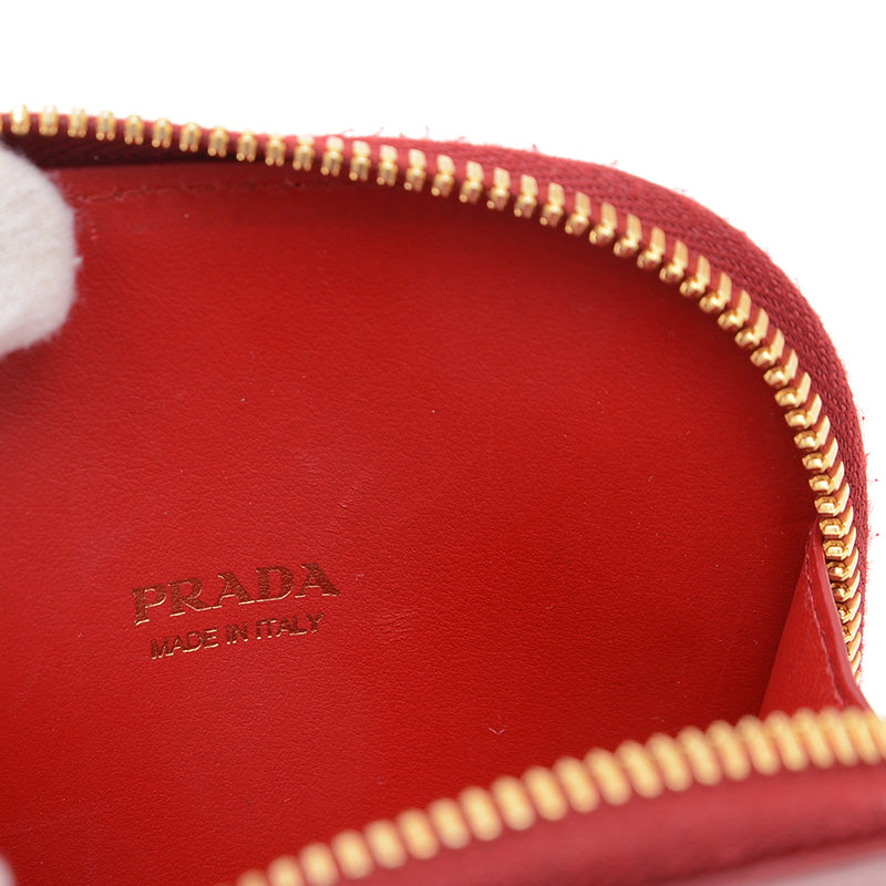 ミニバッグ サフィアーノレザー レッド ゴールド金具 1DH030 ショルダーバッグ