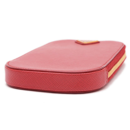 ミニバッグ サフィアーノレザー レッド ゴールド金具 1DH030 ショルダーバッグ