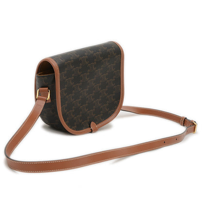 トリオンフ ミディアム フォルコ ショルダーバッグ キャンバス タン 191502BZJ.04LU ショルダーバッグ