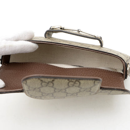 ホースビット1955 GGスプリーム 2WAYバッグ ベージュ 774209 ショルダーバッグ