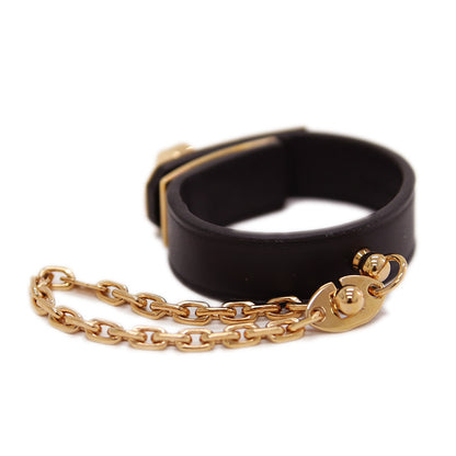 ケリー グローブホルダー スイフト ブラック ローズゴールド金具 イニシャル入り 手袋