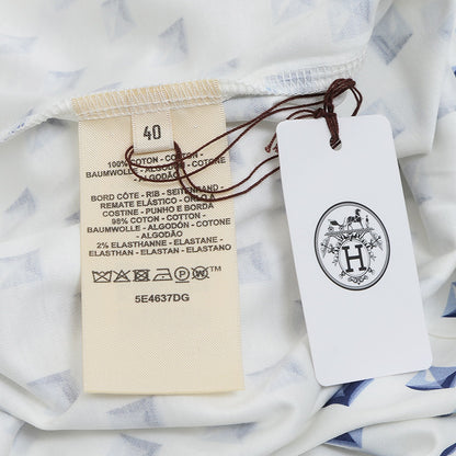 半袖Tシャツ クルー メドール コットン ブラン セル #40 半袖Ｔシャツ