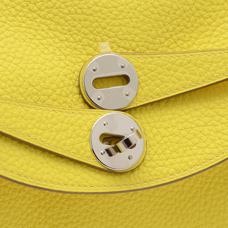 リンディ26 トリヨン ライム シルバー金具 Z刻印 ショルダーバッグ