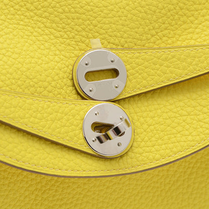 リンディ26 トリヨン ライム シルバー金具 Z刻印 ショルダーバッグ