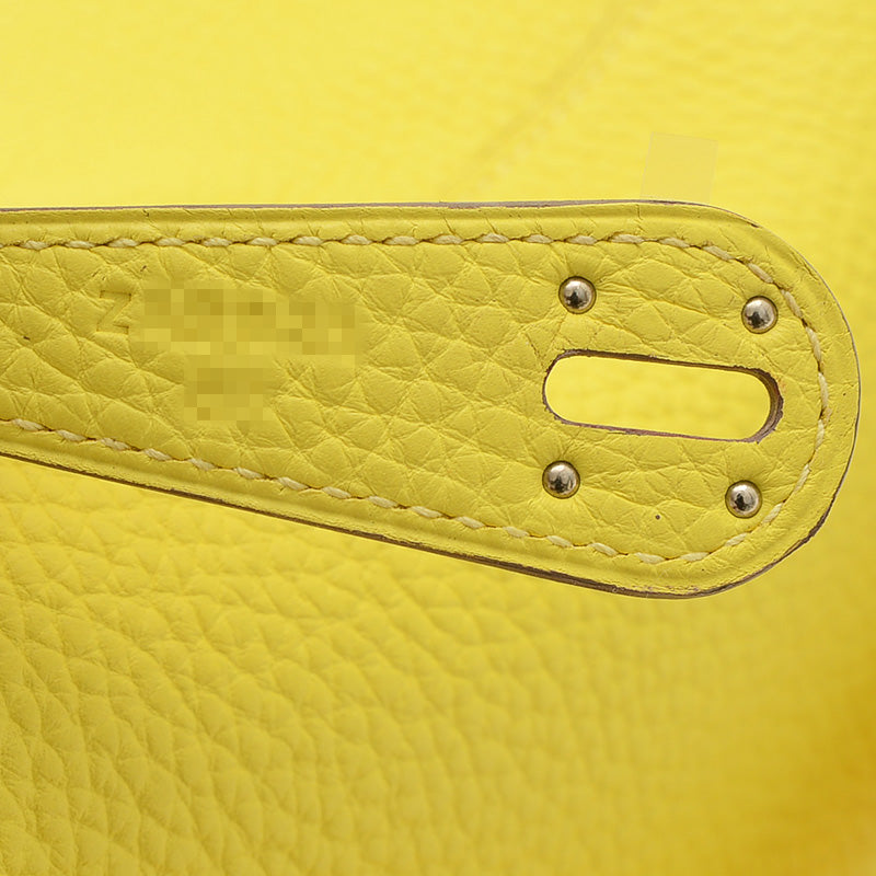 リンディ26 トリヨン ライム シルバー金具 Z刻印 ショルダーバッグ