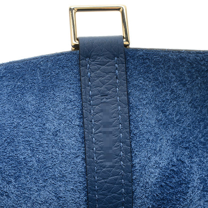 ピコタンロック PM 18 トリヨン ブルータイ パーマブラス金具 K刻印 ハンドバッグ