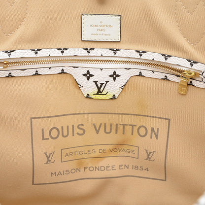 モノグラムジャイアント ネヴァーフルMM トートバッグ カーキ M44568 トートバッグ