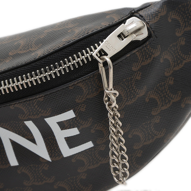 トリオンフ ボディバッグ ブラック 195972 ウエストバッグ