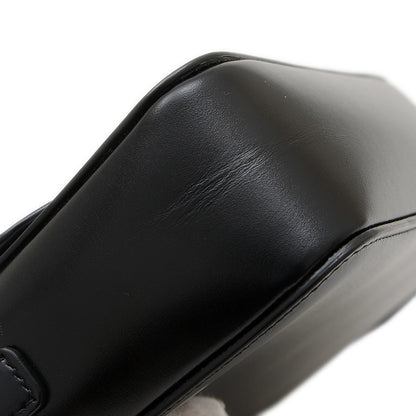 トリオンフ ショルダーバッグ カーフスキン ブラック ゴールド金具 ショルダーバッグ