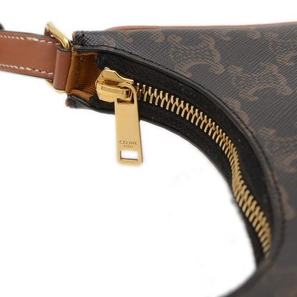 トリオンフ アヴァ ミニ ハンドバッグ ポーチ タン/ブラック ショルダーバッグ