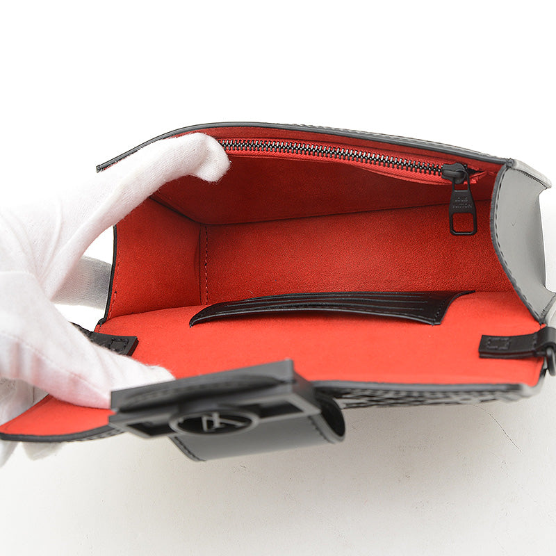 モノグラムレース ポルトフォイユ ドーフィーヌ ショルダーバッグ レッド M81376 ショルダーバッグ