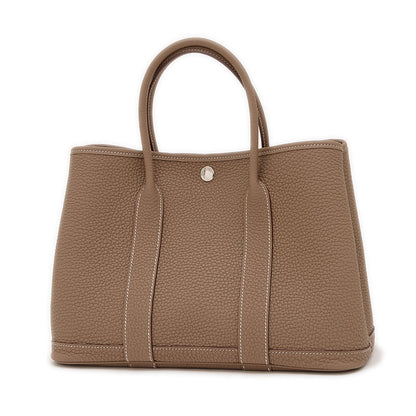 ガーデンパーティTPM 30 ネゴンダ エトゥープ W刻印 トートバッグ