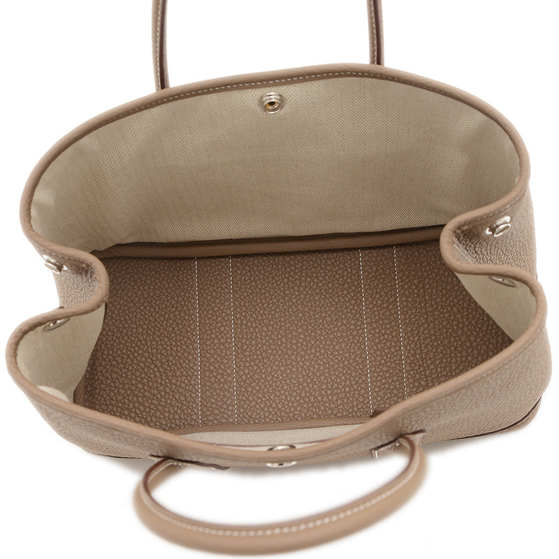 ガーデンパーティTPM 30 ネゴンダ エトゥープ W刻印 トートバッグ