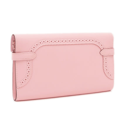 ケリーウォレット ギリース 長財布 スイフト ローズサクラ シルバー金具 X刻印 長財布