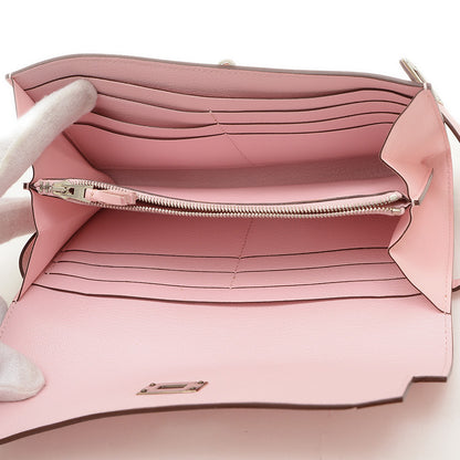 ケリーウォレット ギリース 長財布 スイフト ローズサクラ シルバー金具 X刻印 長財布