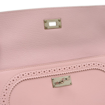 ケリーウォレット ギリース 長財布 スイフト ローズサクラ シルバー金具 X刻印 長財布