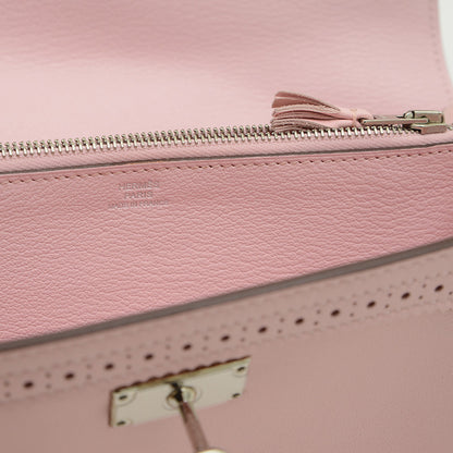 ケリーウォレット ギリース 長財布 スイフト ローズサクラ シルバー金具 X刻印 長財布