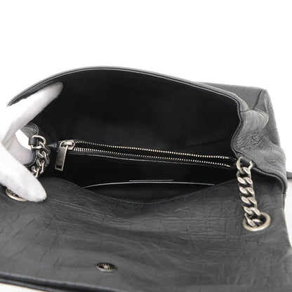 ウエストハリウッド ショルダーバッグ レザー ブラック シルバー金具 620663 ショルダーバッグ