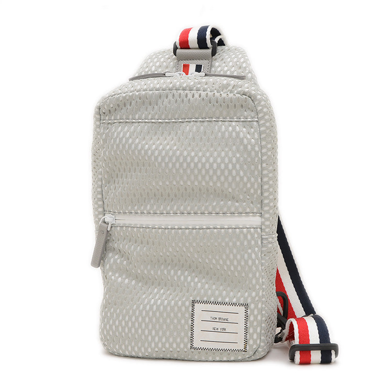 ショルダーバッグ メッシュ/ナイロン グレー メンズ ショルダーバッグ