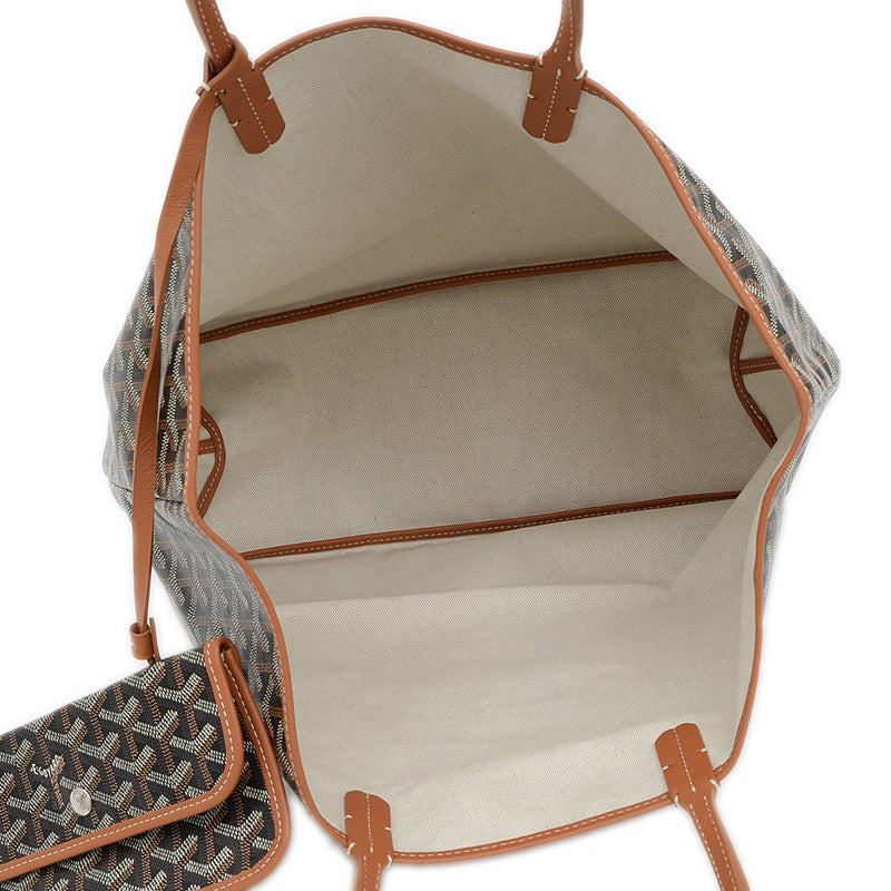 サンルイPM トートバッグ ゴヤールディンキャンバス ブラウン STLOUIPMLTY01CL03P トートバッグ