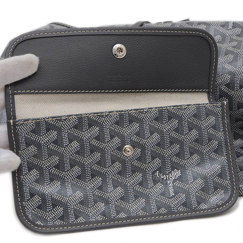 サンルイPM トートバッグ ゴヤールディンキャンバス グレー STLOUIPMLTY51CL51P トートバッグ