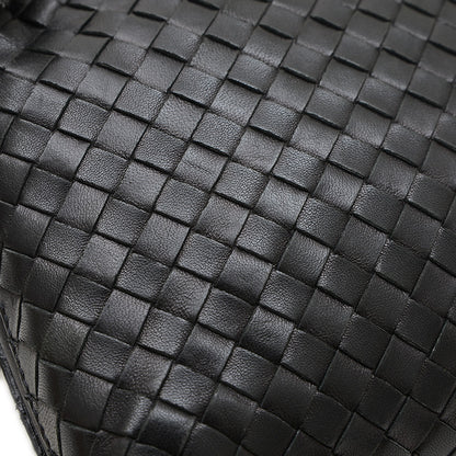 ノディーニ イントレチャート ショルダーバッグ レザー ブラック ヴィンテージ ショルダーバッグ