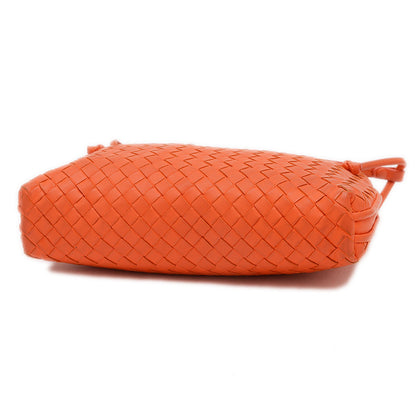 イントレチャート ショルダーバッグ レザー オレンジ ショルダーバッグ