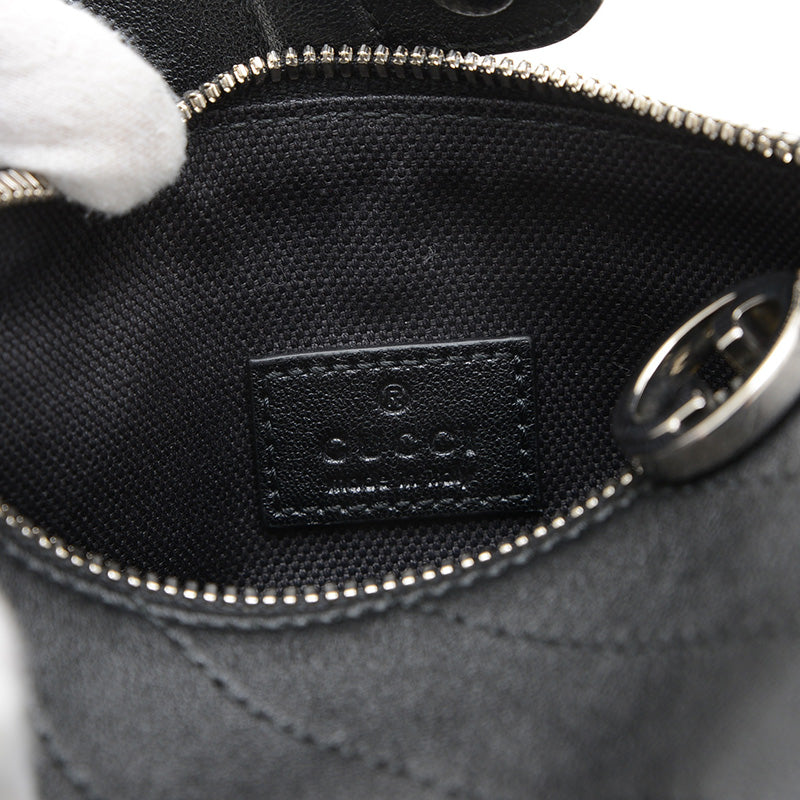 ブロンディ ミニ ショルダーバッグ レザー ブラック 760170 ショルダーバッグ