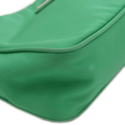 Re-Edition ミニハンドバッグ ナイロン グリーン 1NE204 ハンドバッグ