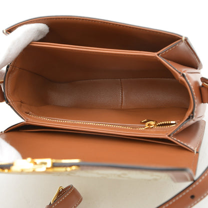 ティーン トリオンフ ショルダーバッグ キャンバス/レザー ホワイト/タン 188882 ショルダーバッグ