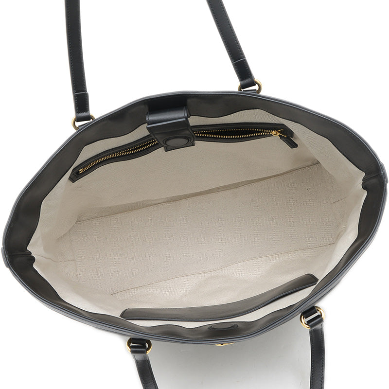 GGマトラッセ ラージ トートバッグ ブラック 631685 トートバッグ