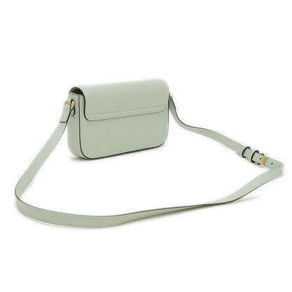 GGレザー スーパー ミニ ショルダーバッグ レザー グリーン 772794 ショルダーバッグ