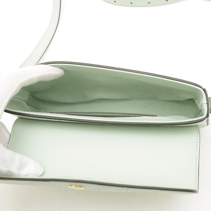 GGレザー スーパー ミニ ショルダーバッグ レザー グリーン 772794 ショルダーバッグ