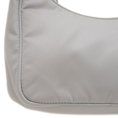 Re-Edition 2WAY ショルダーバッグ ナイロン グレー ポーチ付き 1BH204 ショルダーバッグ