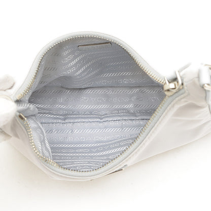 Re-Edition 2WAY ショルダーバッグ ナイロン グレー ポーチ付き 1BH204 ショルダーバッグ