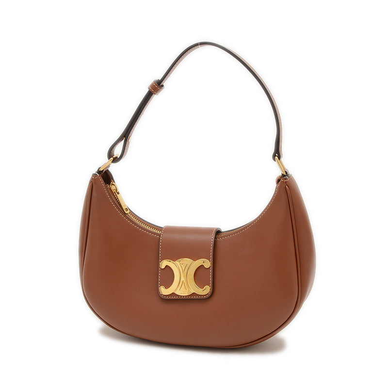 ミディアム アヴァ トリオンフ ハンドバッグ カーフスキン タン 114493DGQ ハンドバッグ