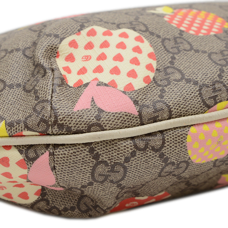 GGスプリーム　レ ポム ミディアム ショルダーバッグ ベージュ/マルチカラー 598125 ショルダーバッグ