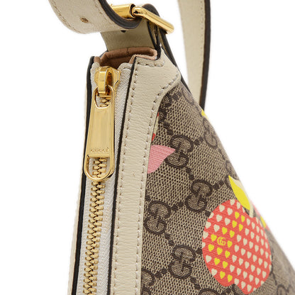GGスプリーム　レ ポム ミディアム ショルダーバッグ ベージュ/マルチカラー 598125 ショルダーバッグ