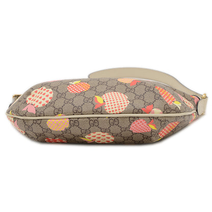 GGスプリーム　レ ポム ミディアム ショルダーバッグ ベージュ/マルチカラー 598125 ショルダーバッグ