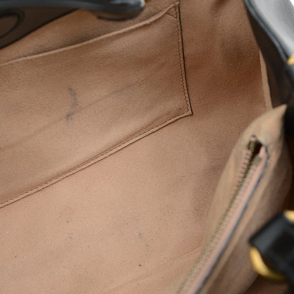 GGマーモント キルティング 2WAYバッグ ブラック 448054 ハンドバッグ