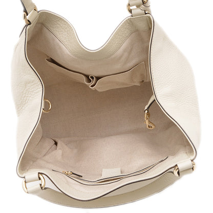 ソーホー インターロッキングG トートバッグ レザー アイボリー 282309 ハンドバッグ