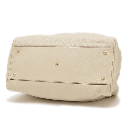 ソーホー インターロッキングG トートバッグ レザー アイボリー 282309 ハンドバッグ