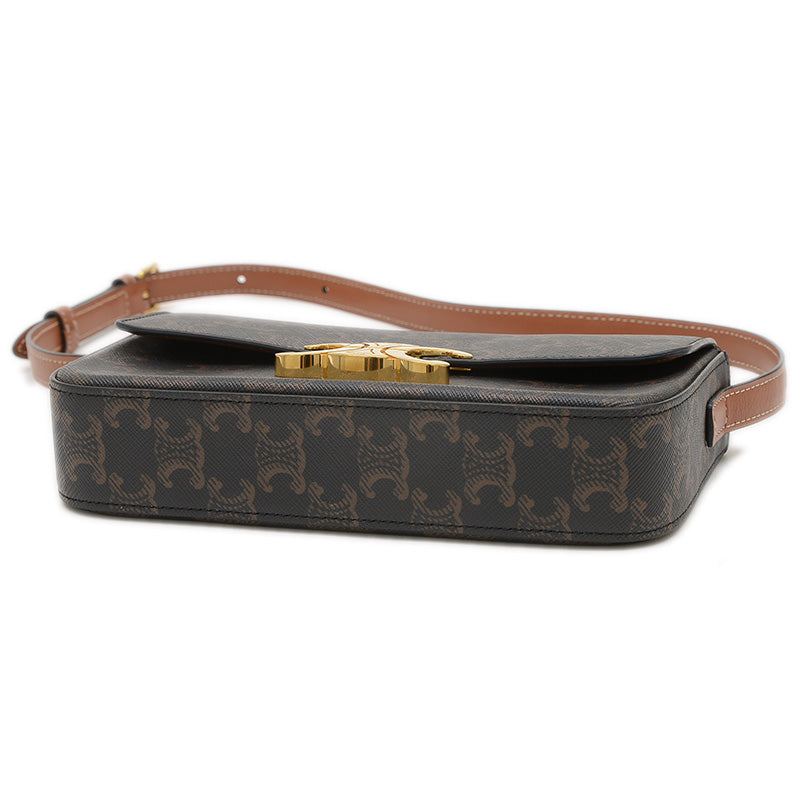 クロード トリオンフ セミショルダー キャンバス タン 194142CUZ.04LU ショルダーバッグ