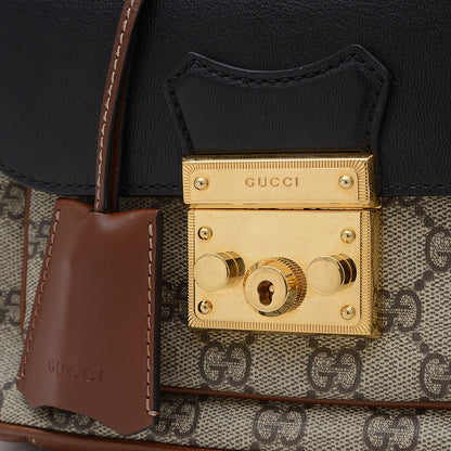 GGスプリーム 2WAYバッグ ベージュ/ブラック/ブラウン 658487 ショルダーバッグ