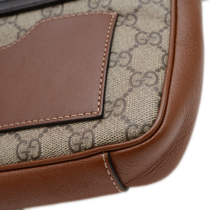 GGスプリーム 2WAYバッグ ベージュ/ブラック/ブラウン 658487 ショルダーバッグ