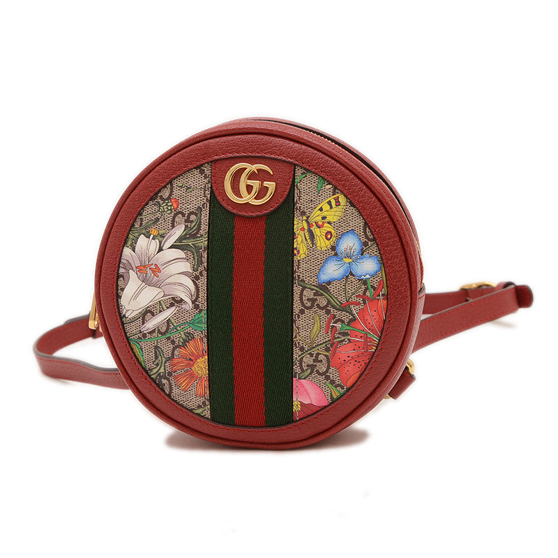 GGフローラ オフィディア バックパック ミニ レッド 598661 リュック・デイパック