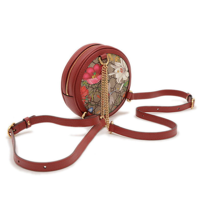 GGフローラ オフィディア バックパック ミニ レッド 598661 リュック・デイパック