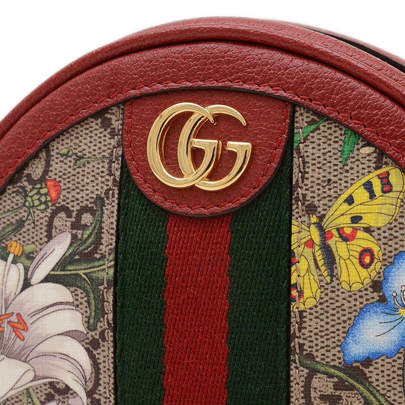 GGフローラ オフィディア バックパック ミニ レッド 598661 リュック・デイパック