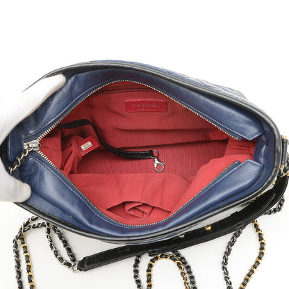 ガブリエル ドゥ ホーボー ショルダーバッグ レザー ネイビー A93824 ショルダーバッグ